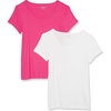 White/Dark Pink