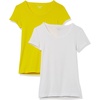 White/Lemon Yellow