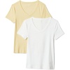 Pastel Yellow/White
