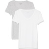 White/Light Heather Grey