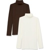 Espresso/White