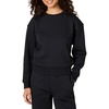 image:imageAmazon Essentials x Sofia Grainge Womens Relaxed Fit Boxy Drop Shoulder Crewneck SweatshirtBlack