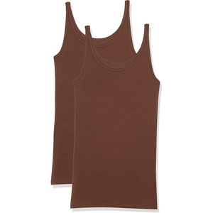 image:imageAmazon Essentials Womens SlimFit Thin Strap Tank TopDeep Brown