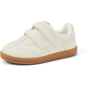image:imageAmazon Essentials x Sofia Grainge Unisex Kids and Toddlers Hook and Loop Sneakers with Rubber SoleIvory
