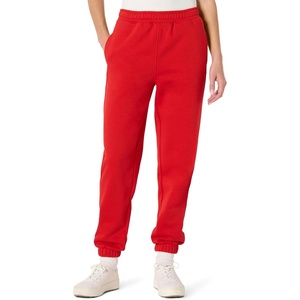 image:imageAmazon Essentials x Sofia Grainge Womens HighRise RelaxedFit Jogger with Elastic WaistRed