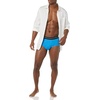 image:imageAmazon Essentials Mens Breathable Ribbed Knit Briefs with Elasticized WaistbandBlackBlueGrey