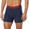 image:imageAmazon Essentials Mens Cotton Jersey Boxer BriefsPack of 5 Available in Big amp TallDark Red  Mixed Print