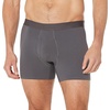 image:imageAmazon Essentials Mens Cotton Jersey Boxer BriefsPack of 5 Available in Big amp TallGrey Heather  Charcoal Mix