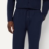 image:imageAmazon Essentials Mens CottonModal Pajama Set Long Sleeve ButtonDown Top with PantsNavy