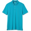 image:imageAmazon Essentials Mens Moisture Wicking Golf Polo Shirt Short Sleeve SlimFit QuickDryDark Teal