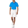 image:imageAmazon Essentials Mens Moisture Wicking Golf Polo Shirt Short Sleeve SlimFit QuickDryElectric Blue