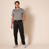 image:imageAmazon Essentials Mens Moisture Wicking Golf Polo Shirt Short Sleeve SlimFit QuickDryMedium Heather Grey