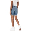 image:imageAmazon Essentials Womens MidRise Slim Fit Bermuda Shorts with PocketsMedium Wash
