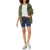 image:imageAmazon Essentials Womens MidRise Slim Fit Bermuda Shorts with PocketsRinse