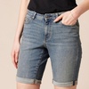 image:imageAmazon Essentials Womens MidRise Slim Fit Bermuda Shorts with PocketsVintage Wash