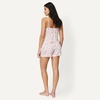 image:imageAmazon Essentials Womens ModalBlend Pajama Set Camisole with ShortsEggshell White Floral