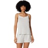 image:imageAmazon Essentials Womens ModalBlend Pajama Set Camisole with ShortsLight Grey Heather