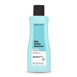 image:imageAmazon Essentials Nail Polish Remover Nourishing AcetoneBased Formulated with Panthenol and Vitamin E 6 Fl OzNourishing