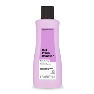 image:imageAmazon Essentials Nail Polish Remover Nourishing AcetoneBased Formulated with Panthenol and Vitamin E 6 Fl OzStrengthening