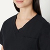 image:imageAmazon Basics Womens Scrubs VNeck Top with PocketsBlack