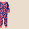 image:imageAmazon Essentials Babies Toddlers and Boys SnugFit Cotton Pajama Set MultipacksBlue Orange Hearts