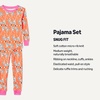 image:imageAmazon Essentials Babies Toddlers and Boys SnugFit Cotton Pajama Set MultipacksCoral Orange Dog