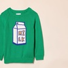 image:imageAmazon Essentials Boys and Toddlers Cotton Knit Pullover Crewneck SweaterGreen Milk Carton