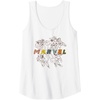 image:imageAmazon Essentials Marvel Avengers HandDrawn Multi Hero Collage Tank TopWhite