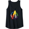image:imageAmazon Essentials Marvel Avengers Multi Hero Logo Collage Tank TopBlack