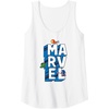 image:imageAmazon Essentials Marvel Block Letters With Three Tiny Super Heroes Tank TopWhite