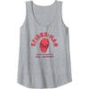 image:imageAmazon Essentials Marvel SpiderMan HandDrawn Mask Favorite WallCrawler Tank TopHeather Grey