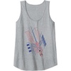 image:imageAmazon Essentials Marvel SpiderMan Hanging in the City Line Drawing Tank TopHeather Grey