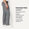 image:imageAmazon Essentials Mens Classic Fit 5 Pocket Commuter PantsCharcoal