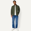image:imageAmazon Essentials Mens RegularFit Long Sleeve Linen Blend ShirtDark Olive
