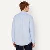 image:imageAmazon Essentials Mens RegularFit Long Sleeve Linen Blend ShirtLight Blue