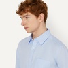image:imageAmazon Essentials Mens RegularFit Long Sleeve Linen Blend ShirtLight Blue