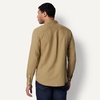 image:imageAmazon Essentials Mens RegularFit Long Sleeve Linen Blend ShirtMushroom Brown