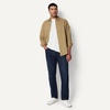 image:imageAmazon Essentials Mens RegularFit Long Sleeve Linen Blend ShirtMushroom Brown