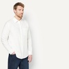 image:imageAmazon Essentials Mens RegularFit Long Sleeve Linen Blend ShirtWhite