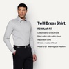 image:imageAmazon Essentials Mens RegularFit WrinkleResistant Stretch Dress ShirtGrey