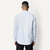image:imageAmazon Essentials Mens RegularFit WrinkleResistant Stretch Dress ShirtLight Blue