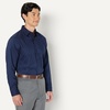 image:imageAmazon Essentials Mens RegularFit WrinkleResistant Stretch Dress ShirtNavy  Geo Print