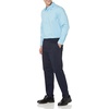 image:imageAmazon Essentials Mens RegularFit WrinkleResistant Stretch Dress ShirtSky Blue
