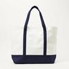 image:imageAmazon Essentials Unisex Adults Large Heavy Duty Canvas Beach Tote Bag NaturalRed One SizeNaturalNavy