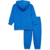 image:imageAmazon Essentials Unisex Kids and Toddlers Modern Sweatsuit Set 2 Piece Hooded Outfit Pack of 2Bright Blue