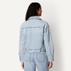 image:imageAmazon Essentials Womens Low Stretch RelaxedFit Cropped Denim JacketClassic Light Wash