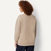 image:imageAmazon Essentials Womens Oversized VNeck Fleece Pullover SweatshirtTaupe