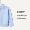 image:imageAmazon Essentials x Sofia Grainge Babies Toddlers and Boys French Terry Polo SweatshirtLight Blue