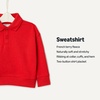 image:imageAmazon Essentials x Sofia Grainge Babies Toddlers and Boys French Terry Polo SweatshirtRed