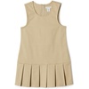 image:imageAmazon Essentials Girls Pleated Hem DressKhaki Tan